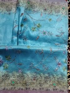 ORGANZA SAREE