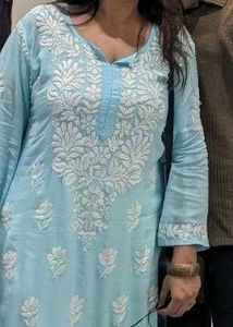 Chikankari Modal Kurta