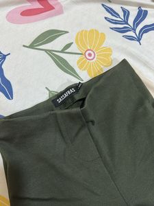 Olive Bootcut Pant 🫒