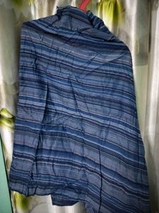 Wrapping Blue Skirt