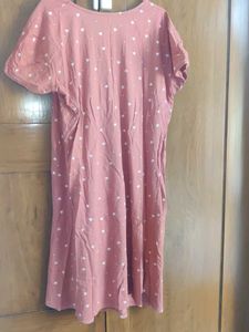 Cute Pink Starry Night Dress