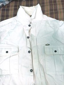 Branded White Shirt Size-M