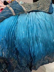 Tale Blue New Lehenga