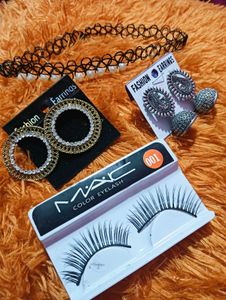 Jewelry &amp; Eyelash Bundle