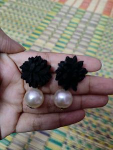 Purple Jhumka Earrings
