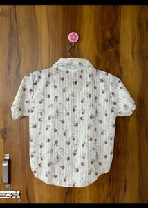 Lavender Printed Shirt