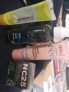 Foundation,primer,makupfixer,loose Face Powder