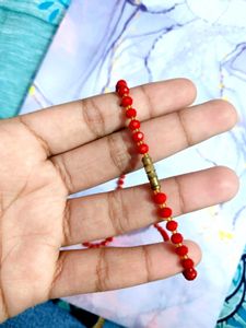 Red Beaded Necklace