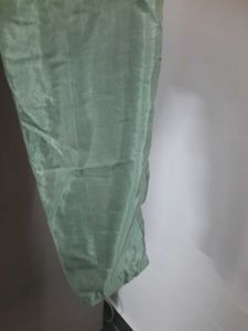 Shiny Green Silky Pant