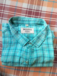 Mufti Plaid Button-Down Shirt - XL