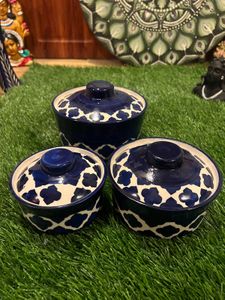 Handcrafted Ceramic Food Storage Set