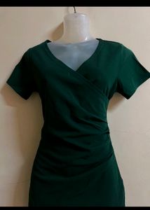 Green Party Wear Dress