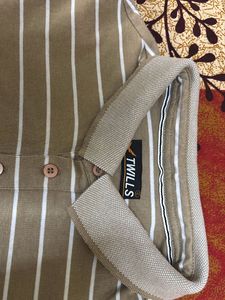 Striped Polo T-Shirt