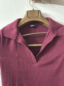 Maroon Top