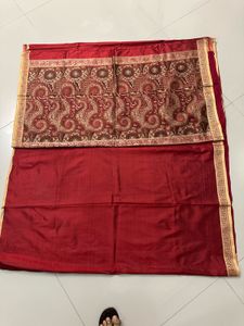Elegant Red Saree