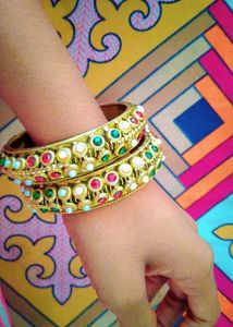 2 Big Fancy Bangles
