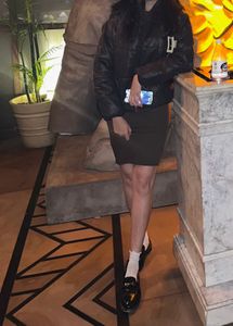 Brown Mini Bodycon Dress