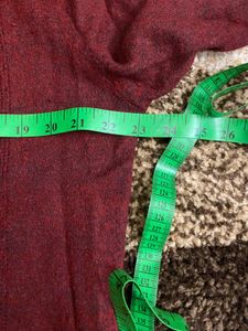 A Red Carter Balanche Sweater