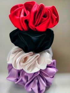 Satin Scrunchie Set