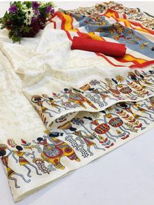 Elegant Printed Saree