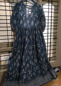 Handloom Anarkali Totally New