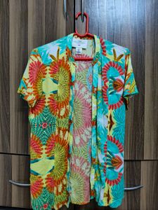 H&M Floral Print Summer T-Shirt