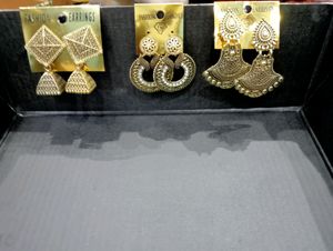 Combo of any three earrings