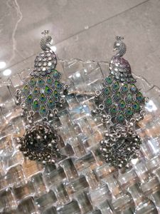 Peacock 🦚 Drop Earrings