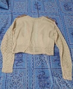 Fur Accent Top