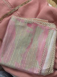 Elegant Pink Kurta Set with Dupatta💗