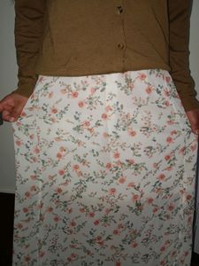 FLORAL SKIRT DRESS