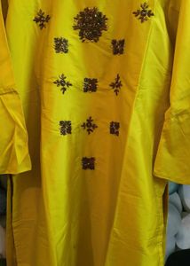 Yellow Kurta Set
