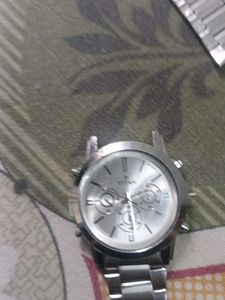 Titan Silver Watch