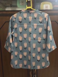 Floral Print Women&#39;s Tunic