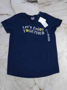 Navy Blue Tshirt 🌻🌻🌻💫💫💫🌸🌸