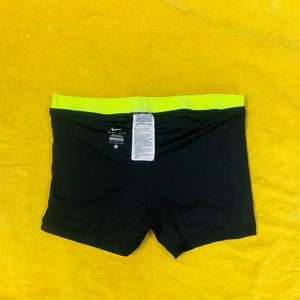 Nike Running Shorts Black Neon