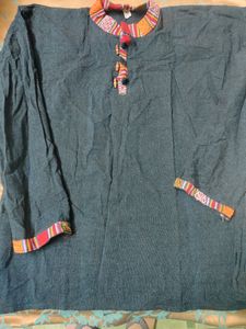Unisex Short Cotton Kurta