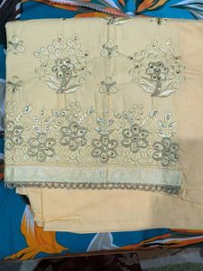 Embroidered Unstitched Salwar Kameez Suit