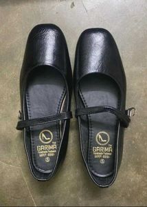 Elegant Black Mary Jane Flats