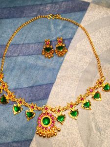 Palakka Traditional Necklace Set