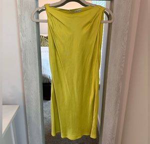 Zara Knotted Satin Slip Dress
