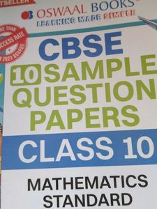 CBSE Class 10 Mathematics Sample Papers