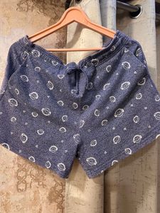 Cute Print Lounge Shorts, Waist-34