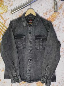 Denim Button-Down Shirt