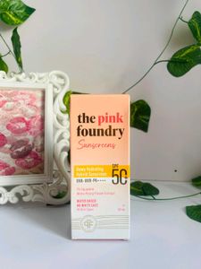 The Pink Foundry Sunscreen SPF 50
