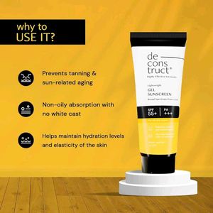 Deconstruct GEL SUNSCREEN
