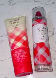 Bath &amp; Body Works Gingham Love Set