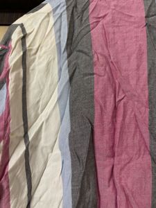 Striped Button-Up Top