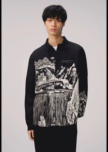 Zara Black Printed Shirt