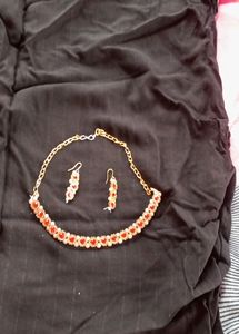 Necklace With Earrings